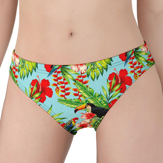 Toucan Parrot Tropical Pattern Print Women's Panties