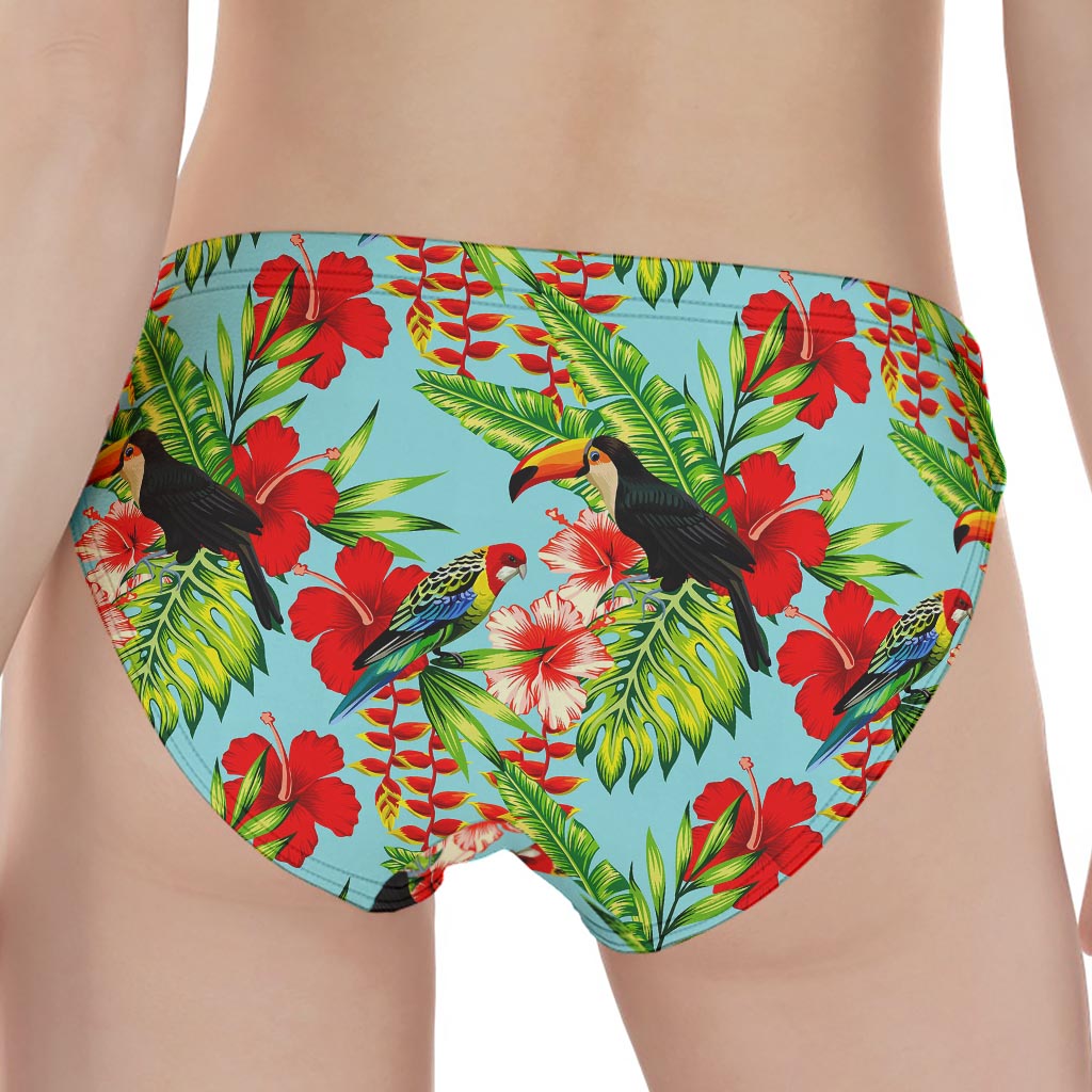 Toucan Parrot Tropical Pattern Print Women's Panties