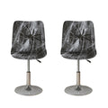 Toy Spiders And Cobweb Print Bar Stool Covers