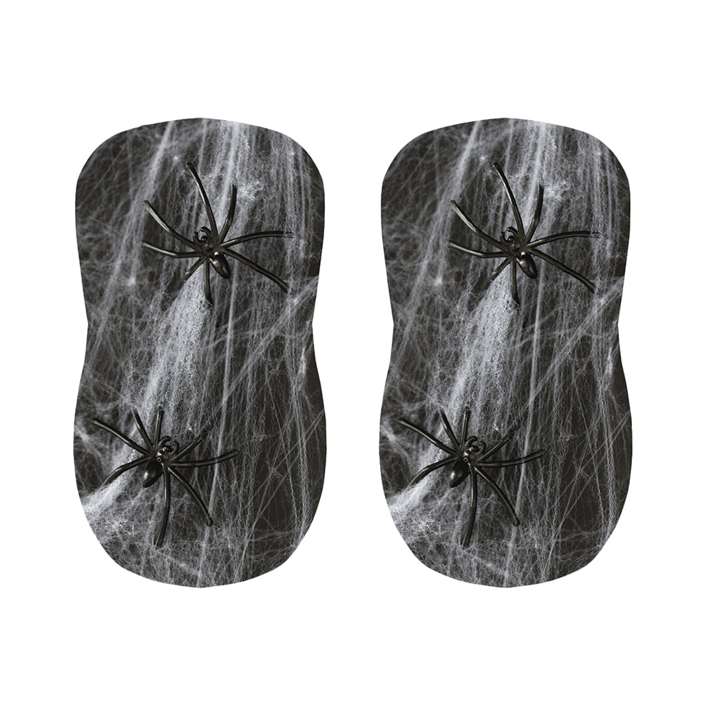 Toy Spiders And Cobweb Print Bar Stool Covers