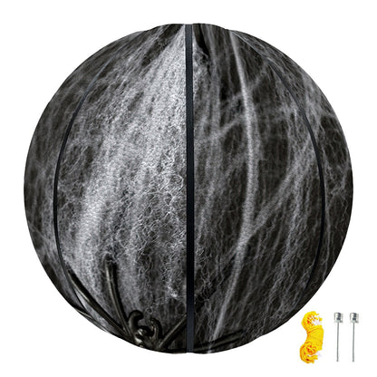 Toy Spiders And Cobweb Print Basketball