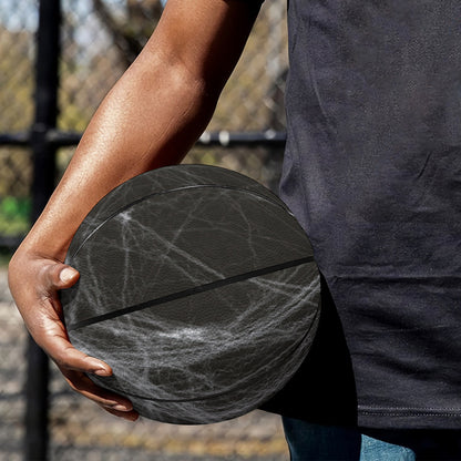Toy Spiders And Cobweb Print Basketball