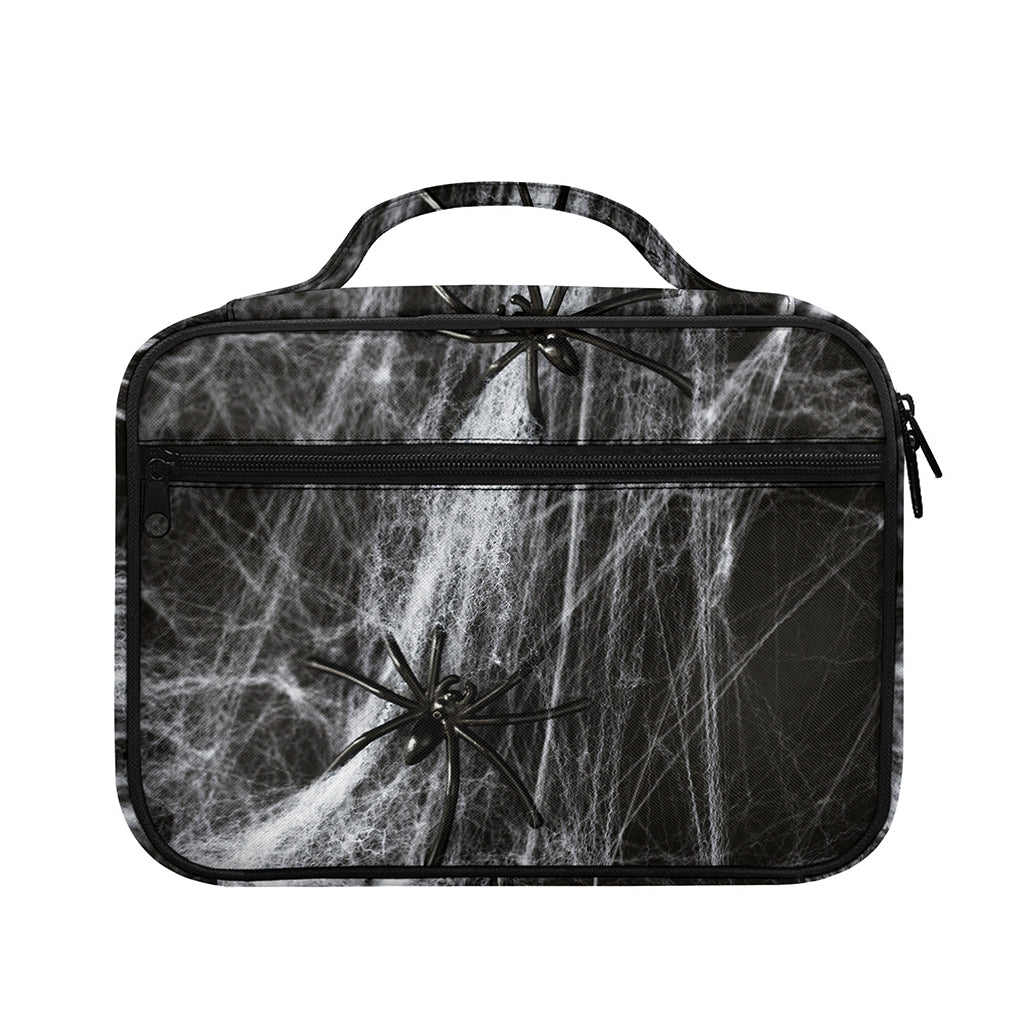 Toy Spiders And Cobweb Print Briefcase Bible Bag