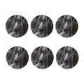 Toy Spiders And Cobweb Print Coaster Set