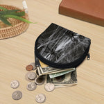 Toy Spiders And Cobweb Print Coin Purse