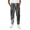 Toy Spiders And Cobweb Print Cotton Sweatpants