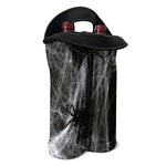 Toy Spiders And Cobweb Print Double Neoprene Wine Tote