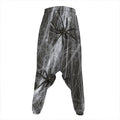Toy Spiders And Cobweb Print Hammer Pants