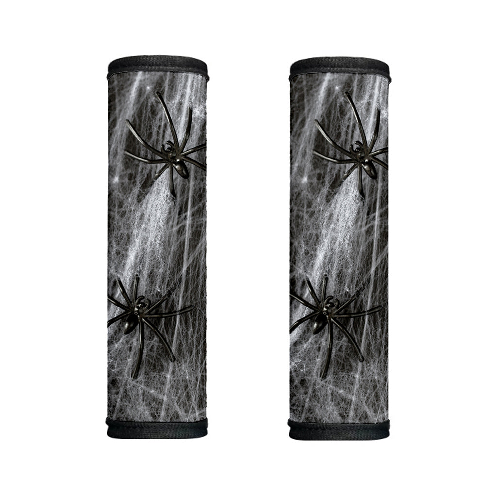 Toy Spiders And Cobweb Print Handle Covers