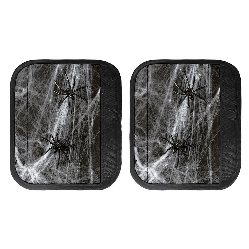 Toy Spiders And Cobweb Print Handle Covers