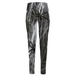 Toy Spiders And Cobweb Print High-Waisted Pocket Leggings