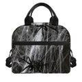 Toy Spiders And Cobweb Print Insulated Lunch Bag