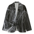 Toy Spiders And Cobweb Print Men's Blazer