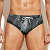 Toy Spiders And Cobweb Print Men's Swim Briefs