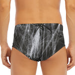 Toy Spiders And Cobweb Print Men's Triangle Swim Briefs
