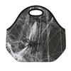 Toy Spiders And Cobweb Print Neoprene Lunch Bag