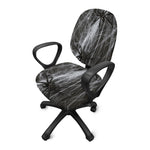 Toy Spiders And Cobweb Print Office Chair Cover