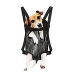 Toy Spiders And Cobweb Print Pet Carrier Backpack