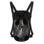 Toy Spiders And Cobweb Print Pet Carrier Backpack