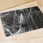 Toy Spiders And Cobweb Print Polyester Doormat