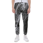 Toy Spiders And Cobweb Print Scuba Joggers