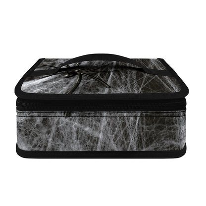 Toy Spiders And Cobweb Print Small Lunch Bag