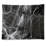 Toy Spiders And Cobweb Print Tapestry