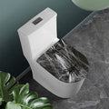 Toy Spiders And Cobweb Print Toilet Lid Cover