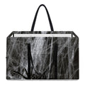 Toy Spiders And Cobweb Print Utility Tote Bag