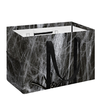 Toy Spiders And Cobweb Print Utility Tote Bag