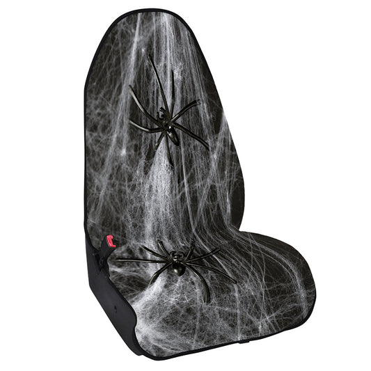 Toy Spiders And Cobweb Print Waterproof Car Seat Cover