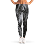 Toy Spiders And Cobweb Print Women's Leggings
