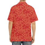 Traditional Chinese Dragon Pattern Print Aloha Shirt