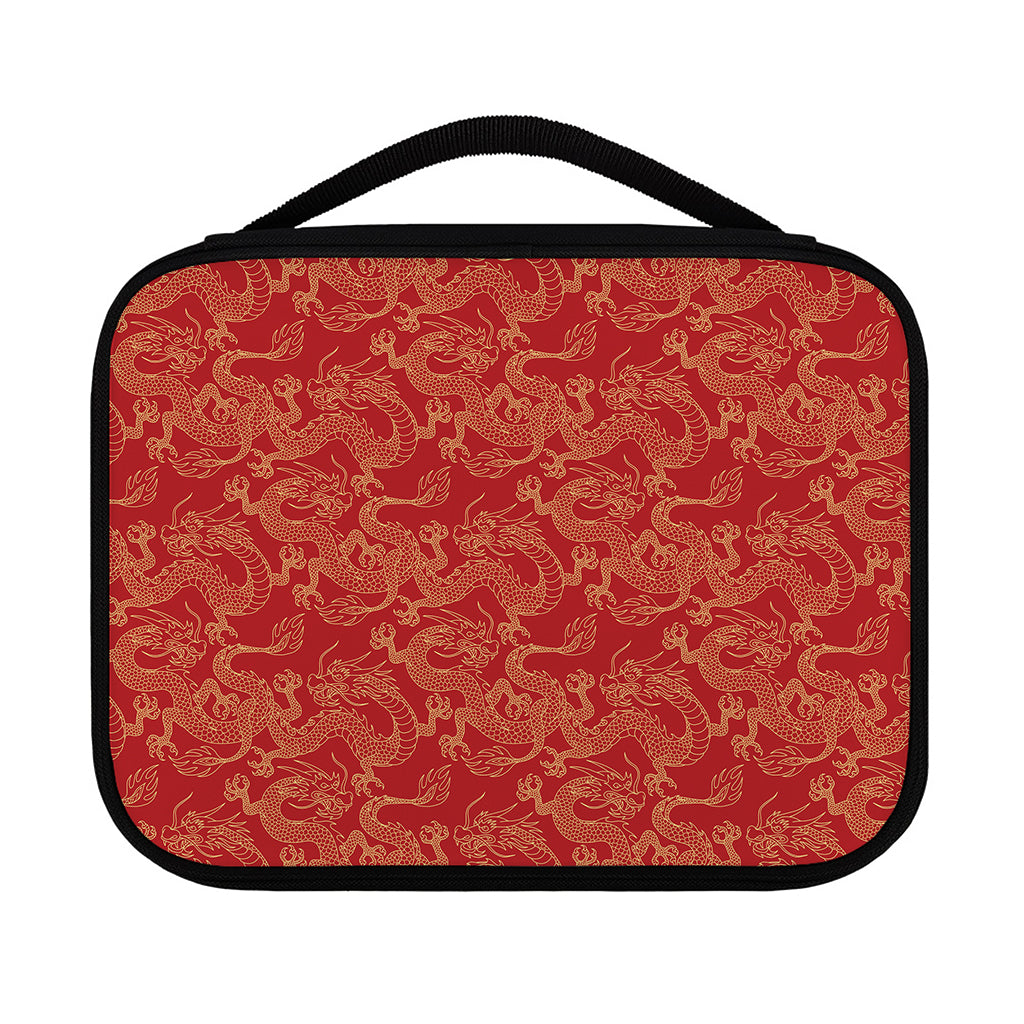 Traditional Chinese Dragon Pattern Print Classic Bible Case