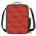 Traditional Chinese Dragon Pattern Print Crossbody Lunch Bag