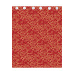 Traditional Chinese Dragon Pattern Print Curtain