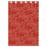 Traditional Chinese Dragon Pattern Print Curtain