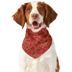 Traditional Chinese Dragon Pattern Print Dog Bandana