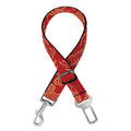 Traditional Chinese Dragon Pattern Print Dog Seat Belt