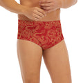 Traditional Chinese Dragon Pattern Print Men's Briefs