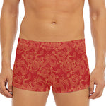 Traditional Chinese Dragon Pattern Print Men's Short Boxer Briefs