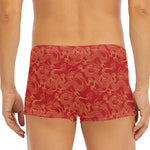Traditional Chinese Dragon Pattern Print Men's Short Boxer Briefs