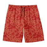 Traditional Chinese Dragon Pattern Print Men's Swim Trunks