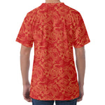 Traditional Chinese Dragon Pattern Print Men's Velvet T-Shirt