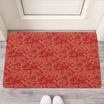 Traditional Chinese Dragon Pattern Print Rubber Doormat