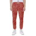 Traditional Chinese Dragon Pattern Print Joggers