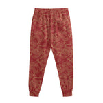 Traditional Chinese Dragon Pattern Print Sweatpants