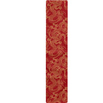 Traditional Chinese Dragon Pattern Print Table Runner