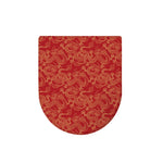 Traditional Chinese Dragon Pattern Print Toilet Lid Cover
