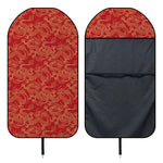 Traditional Chinese Dragon Pattern Print Waterproof Car Seat Cover